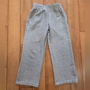 Shoeby Kids Metallic Silver Festive Straight Leg Pants Size 3-4